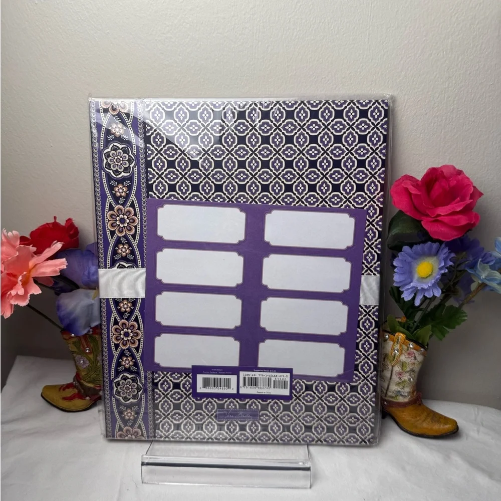 NWT Vera Bradley Simply Violet Pocket Folders Retired Rare